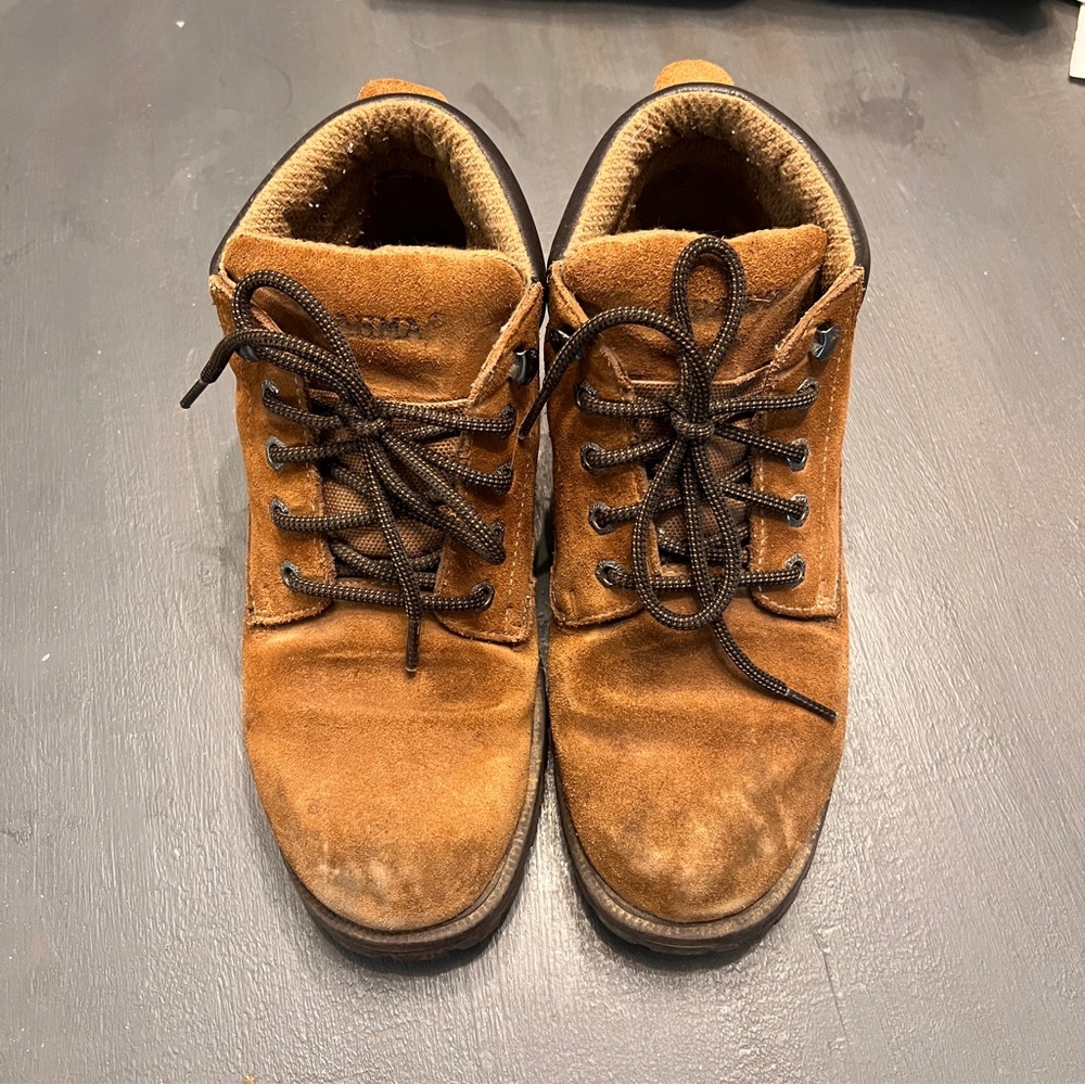 Brahma Brown Suede Hiking boots size 8.5